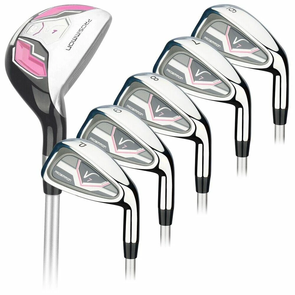 Prosimmon Golf V7 All Graphite Iron Set, Ladies Right Hand 3 Prosimmon Golf V7 All Graphite Iron Set, Ladies Right Hand