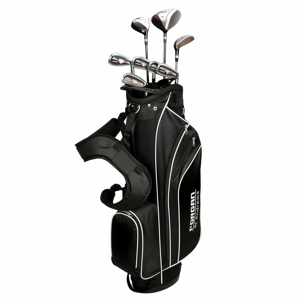 Forgan F100 Golf Clubs Set With Bag, Graphite/Steel, Regular, Mens Right Hand 3 Forgan F100 Golf Clubs Set With Bag, Graphite/Steel, Regular, Mens Right Hand