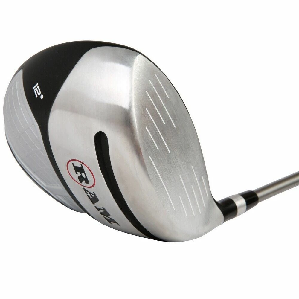 Ram Golf Laser Anti-Slice Offset 460cc Oversize Driver, Mens Right Hand 3 Ram Golf Laser Anti-Slice Offset 460cc Oversize Driver, Mens Right Hand