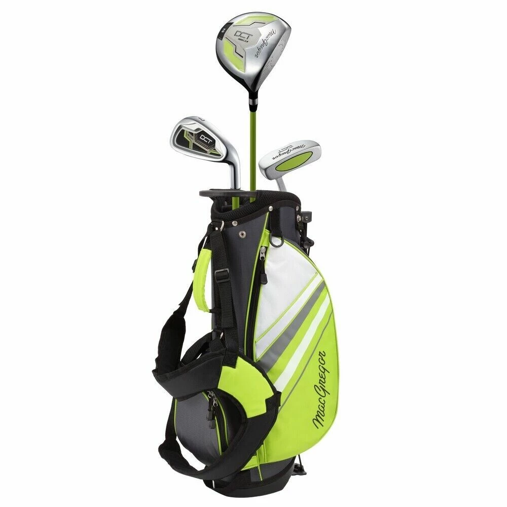 MacGregor Golf DCT Junior Golf Clubs Set With Bag, Left Hand Ages 3-5 3 MacGregor Golf DCT Junior Golf Clubs Set With Bag, Left Hand Ages 3-5