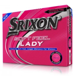 Srixon Lady Soft Feel Pink Ball