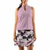 Lucky In Love Lush Daze Diverge Patchwork Womens Golf Tank Top -Clubs Shop 10193 530LAVENDER