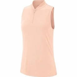 Nike Golf Nike Dri Fit Womens Sleeveless Golf Polo -Clubs Shop 10268 682ECHOPINK
