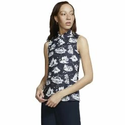 Nike Golf Nike Printed Womens Sleeveless Golf Polo