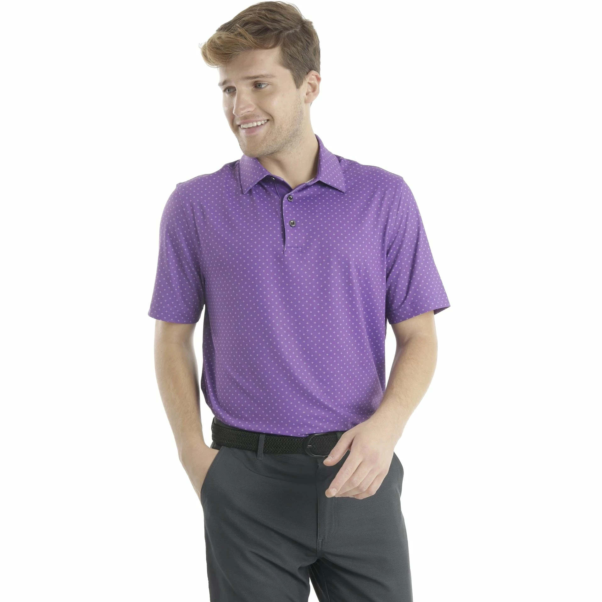 CHASE 54 Chase54 Starburst Mens Golf Polo 3 CHASE 54 Chase54 Starburst Mens Golf Polo