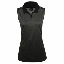 Oakley Balata Heather Womens Sleeveless Golf Polo -Clubs Shop 10845 26GNEWATHLHT