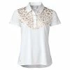 Daily Sports Larissa Gold Womens Golf Polo -Clubs Shop 11447 100WHITE e1cf06c9 ca08 4d5e af0d 87a517a80b98