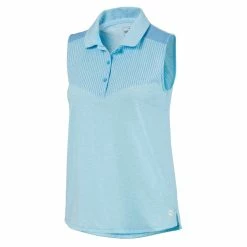PUMA Golf Puma Verticals Sleeveless Womens Golf Polo