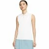 Nike Golf Nike Dri-FIT Ace Womens Sleeveless Golf Polo -Clubs Shop 13293 100WHITE