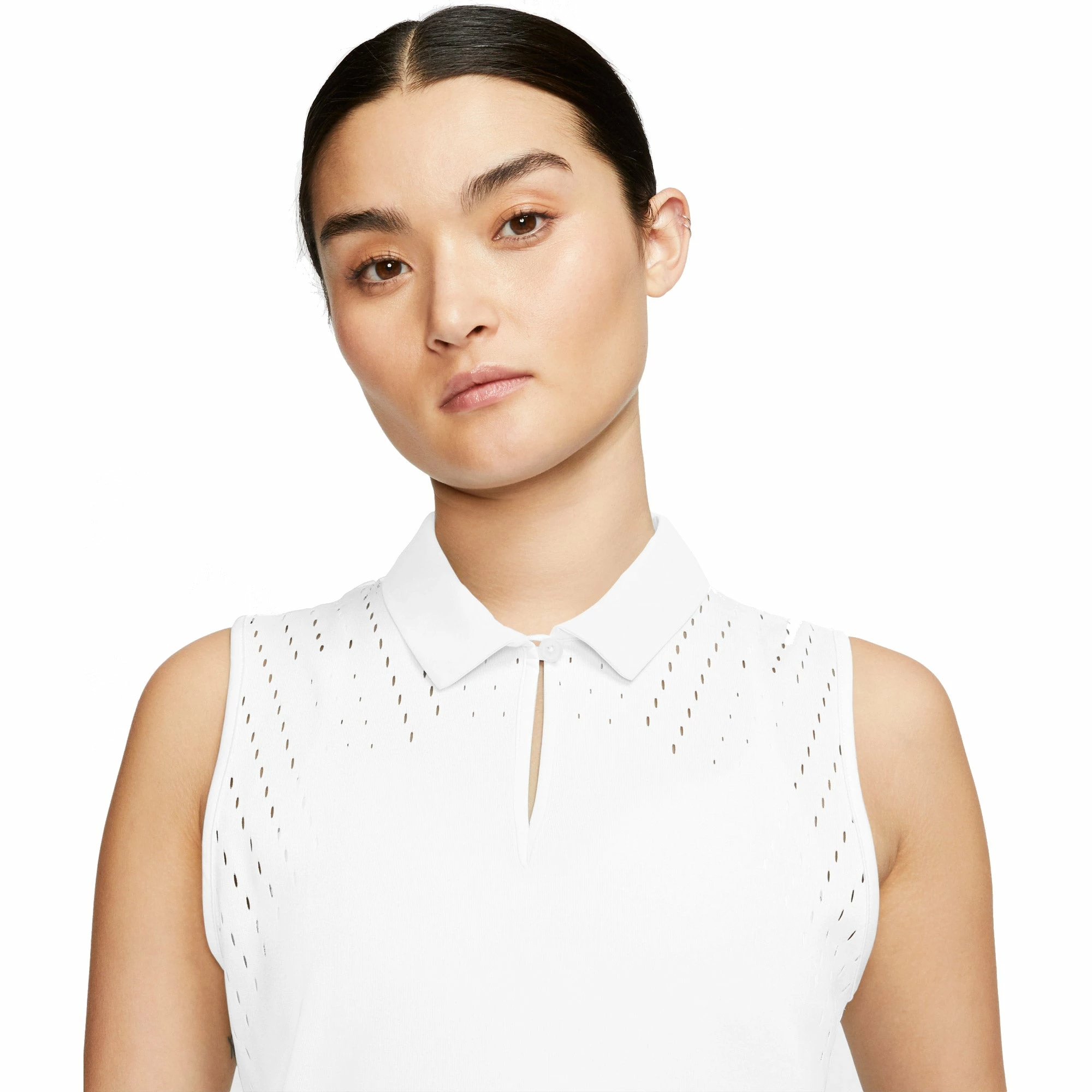 Nike Golf Nike Dri-FIT Ace Womens Sleeveless Golf Polo 4 Nike Golf Nike Dri-FIT Ace Womens Sleeveless Golf Polo - Image 2