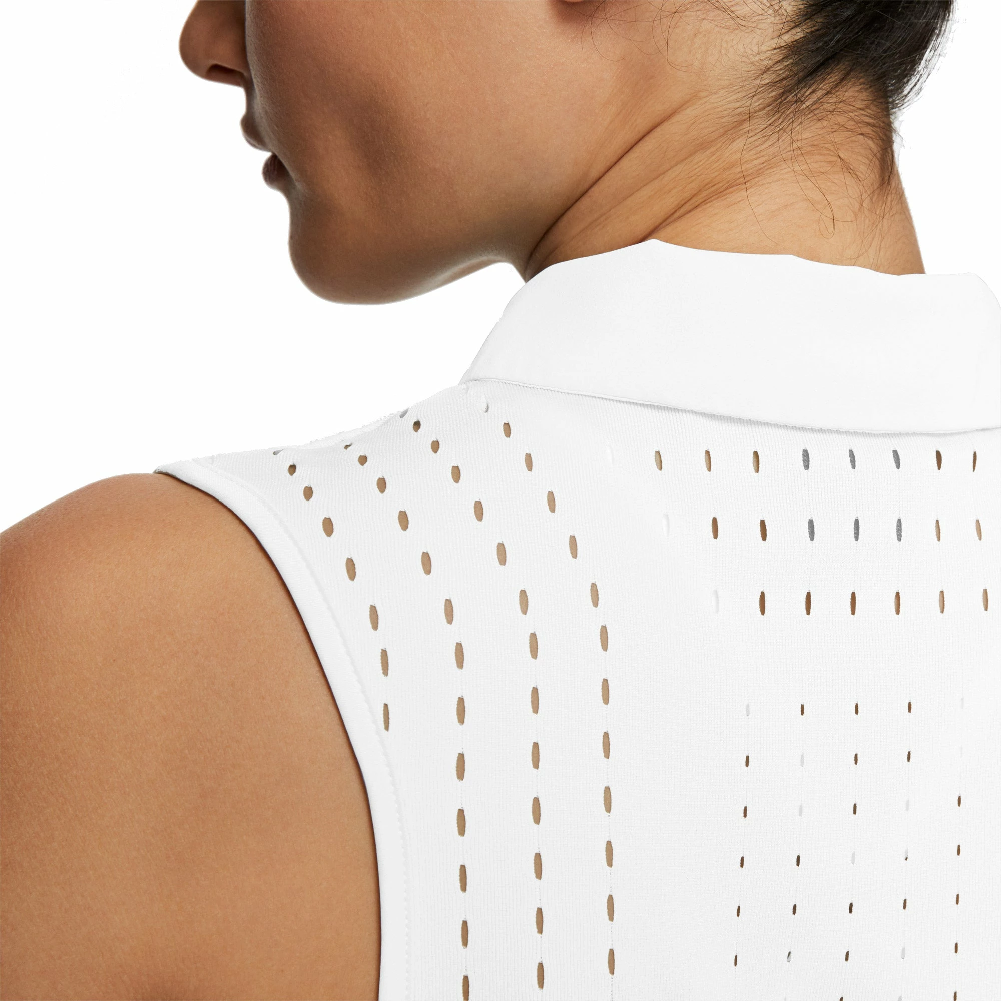 Nike Golf Nike Dri-FIT Ace Womens Sleeveless Golf Polo 6 Nike Golf Nike Dri-FIT Ace Womens Sleeveless Golf Polo - Image 4