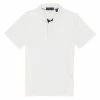 Polo Ralph Lauren Polo Golf Ralph Lauren Tour Pique Solid Pro Fit White Mens Golf Polo
