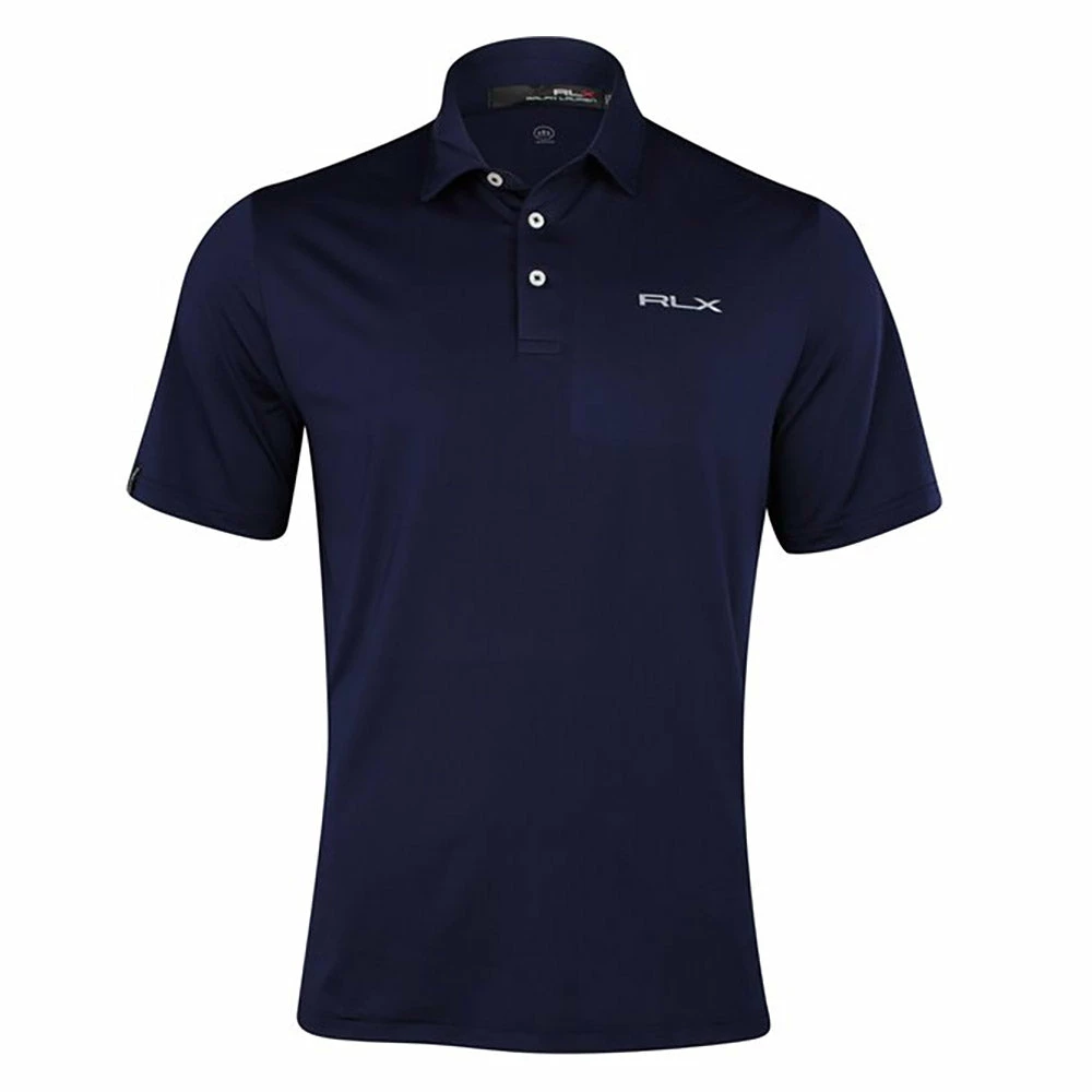 Polo Ralph Lauren RLX Golf Course French Navy Mens Golf Polo 3 Polo Ralph Lauren RLX Golf Course French Navy Mens Golf Polo