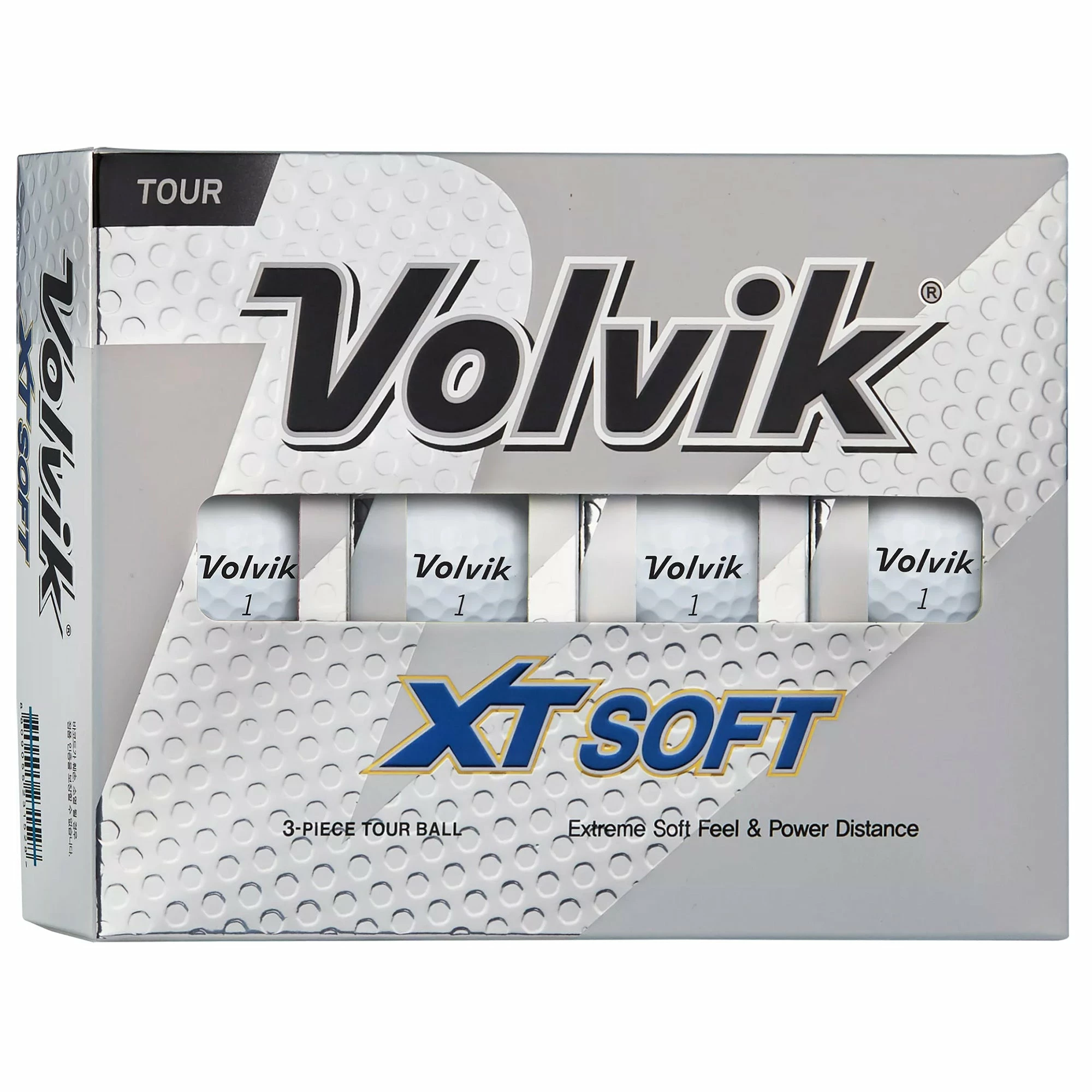 Volvik XT Soft White Golf Balls 12-Pack 3 Volvik XT Soft White Golf Balls 12-Pack