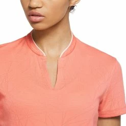 Nike Golf Nike Breathe Womens Short Sleeve Golf Polo -Clubs Shop 15787 MAGICEMBER814 1