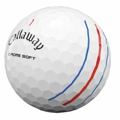 Callaway Chrome Soft Triple Track White Golf Balls - Dozen 8 Callaway Chrome Soft Triple Track White Golf Balls - Dozen -Clubs Shop 16133 2