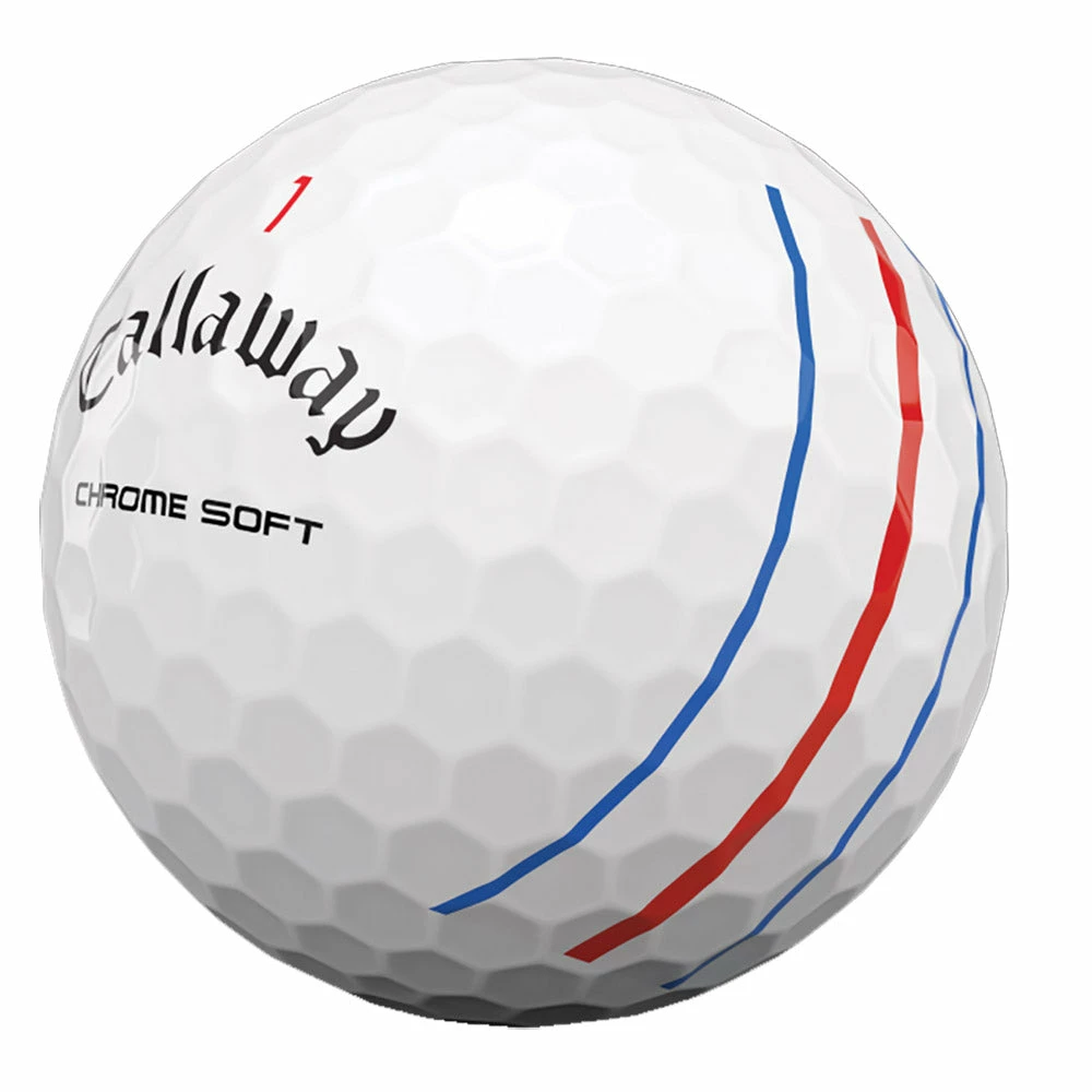 Callaway Chrome Soft Triple Track White Golf Balls - Dozen 5 Callaway Chrome Soft Triple Track White Golf Balls - Dozen - Image 3
