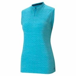 PUMA Golf Puma Cloudspun Polka Womens Golf Polo -Clubs Shop 17800 SBLUNVYBLZR