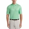 Callaway Swing Tech Printed Gingham Mens Golf Polo 1 Callaway Swing Tech Printed Gingham Mens Golf Polo -Clubs Shop 17875 IRISHGREEN