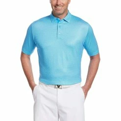 Callaway Swing Tech Printed Gingham Mens Golf Polo 12 Callaway Swing Tech Printed Gingham Mens Golf Polo -Clubs Shop 17875 SPRINGBREAK