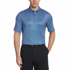 Callaway Swing Tech Printed Gingham Mens Golf Polo 16 Callaway Swing Tech Printed Gingham Mens Golf Polo -Clubs Shop 17875 SURFTHEWEB