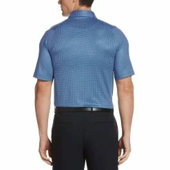 Callaway Swing Tech Printed Gingham Mens Golf Polo 17 Callaway Swing Tech Printed Gingham Mens Golf Polo -Clubs Shop 17875 SURFTHEWEB 1