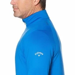 Callaway Swing Tech Cooling+ Mens Golf 1/4 Zip -Clubs Shop 17877 MAGNETICBLUE 2