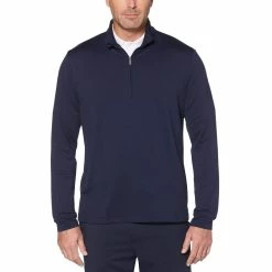 Callaway Swing Tech Cooling+ Mens Golf 1/4 Zip -Clubs Shop 17877 PEACOAT a4656063 e880 4828 8394 3671ba6e12b7