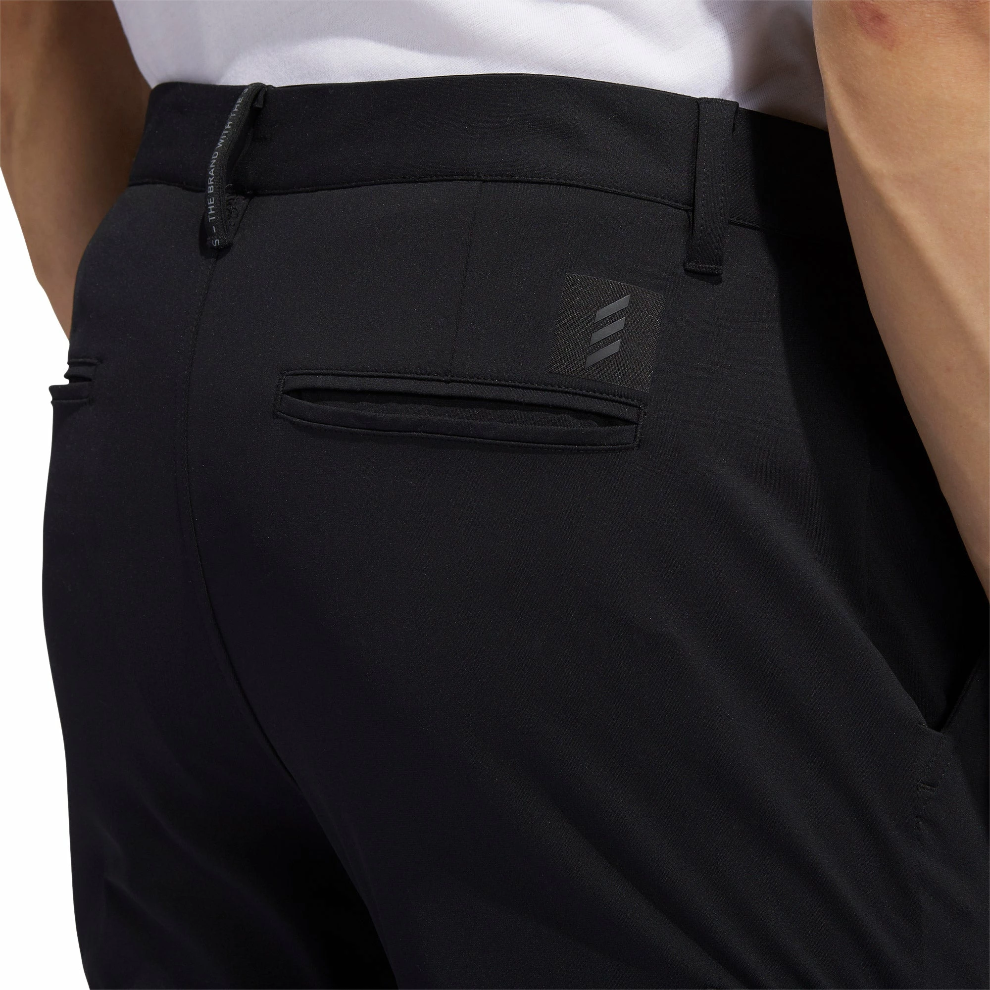 Adidas Golf Adidas Adicross Warp Knit Black Mens Golf Joggers 5 Adidas Golf Adidas Adicross Warp Knit Black Mens Golf Joggers - Image 3