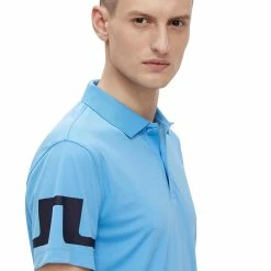 J.Lindeberg J. Lindeberg Heath Regular Fit Mens Golf Polo -Clubs Shop 19473 OCEANBLUE 2 6e42032a 47b6 4501 a1f2 fef3e1cbf615