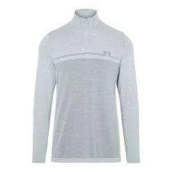 J.Lindeberg J. Lindeberg Joey Mens Seamless Quarter Zip Golf Pullover -Clubs Shop 19484 STONEGREYMELA 57903fb2 6c0c 4086 a396 27e043b1d2d0