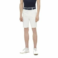 J.Lindeberg J. Lindeberg Eloy Mens Golf Shorts 2021 -Clubs Shop 19489 WHITE