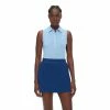J.Lindeberg J. Lindeberg Oda Summer Blue Womens Sleeveless Golf Polo -Clubs Shop 19685 SUMMERBLUE fc32a9f6 6f50 4ea0 bfc2 b4049dcd4d71