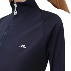 J.Lindeberg J. Lindeberg Marie Mid Layer Womens FZ Golf Jacket -Clubs Shop 19693 NAVY 2 5d6cda1d 9827 411f a995 a23a2a3cb59e