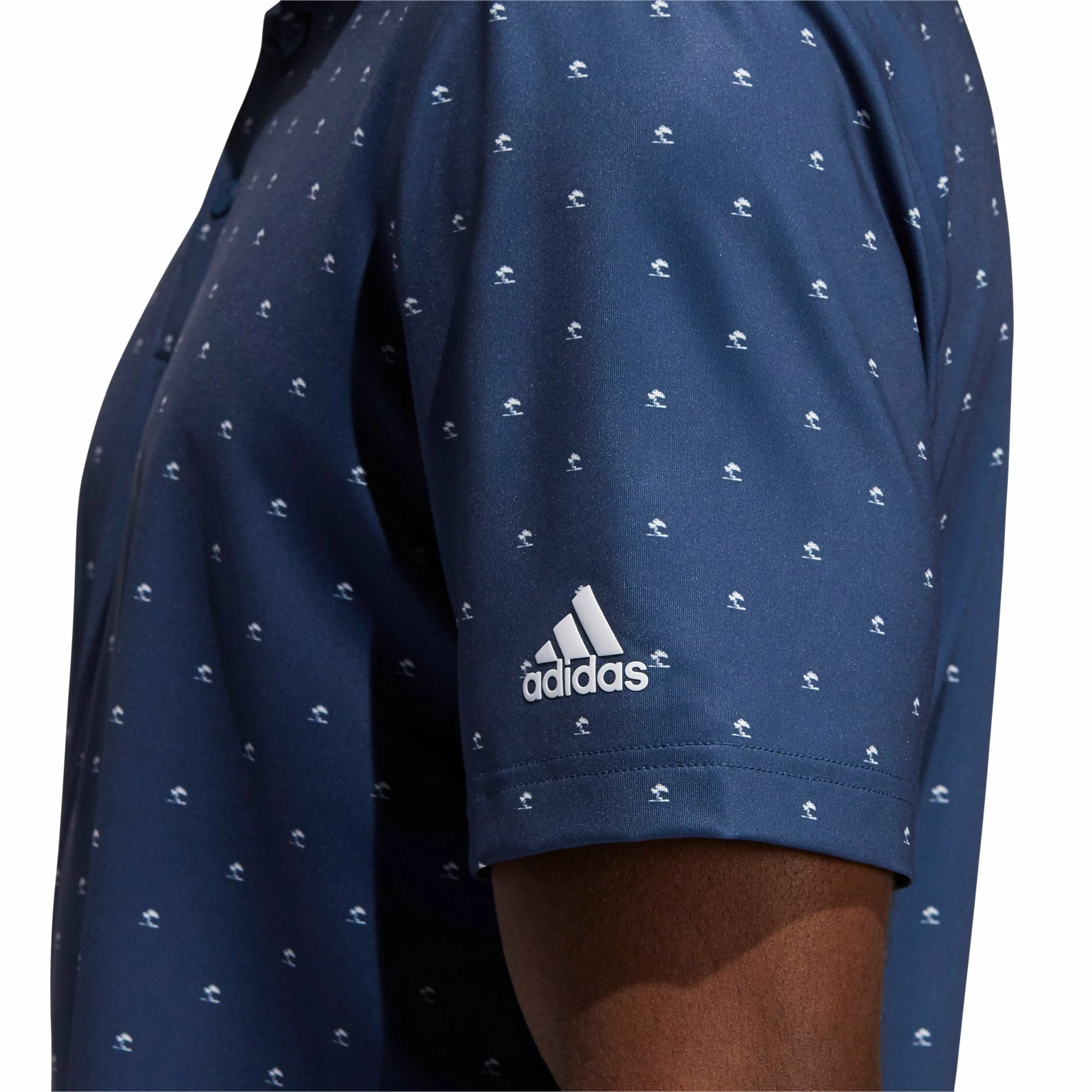 Adidas Golf Adidas Ultimate365 Print Mens Golf Polo 8 Adidas Golf Adidas Ultimate365 Print Mens Golf Polo - Image 6