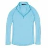 Polo Ralph Lauren RLX Ralph Lauren UV Protection Hammond Blue Womens Golf 1/4 Zip 1 Polo Ralph Lauren RLX Ralph Lauren UV Protection Hammond Blue Womens Golf 1/4 Zip -Clubs Shop 20200 HAMMNDBLU003