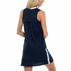 Lucky In Love Pleats To Meet You Midnight Womens Sleeveless Golf Polo -Clubs Shop 20450 MIDNIGHT401 1 985d9364 3393 4141 a087 cfc1aadb4677