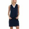 Lucky In Love Pleats To Meet You Midnight Womens Sleeveless Golf Polo -Clubs Shop 20450 MIDNIGHT401 7132beee 6a81 4687 a0a9 972f39e82102