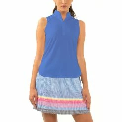 Lucky In Love Charger Womens Golf Tank Top -Clubs Shop 20465 BLUEMARINE430