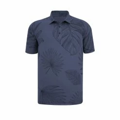 Swannies Bigley Navy Mens Golf Polo