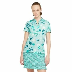 Nike Golf Nike Breathe Printed Womens Golf Polo -Clubs Shop 20523 LIGHTDEW382 bcec2ee6 e010 4599 8220 a75b0775838f