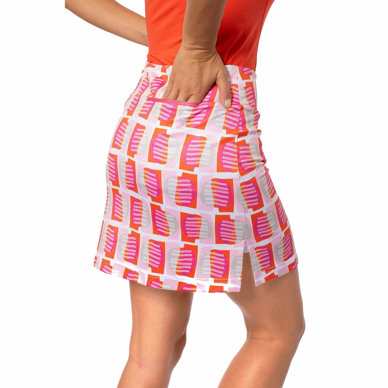 Golftini Dreamsicle 18in Womens Golf Skort 4 Golftini Dreamsicle 18in Womens Golf Skort - Image 2