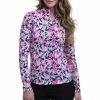EP NY EP New York Floral Print White Mock Womens Golf 1/4 Zip -Clubs Shop 21493 BLACKMULTI003 cf350ac4 05da 4a08 8c56 825b10a8202e