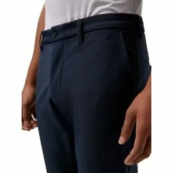 J.Lindeberg J. Lindeberg Ellott Bonded Fleece Mens Golf Pants -Clubs Shop 22544 JLNAVY6855 2