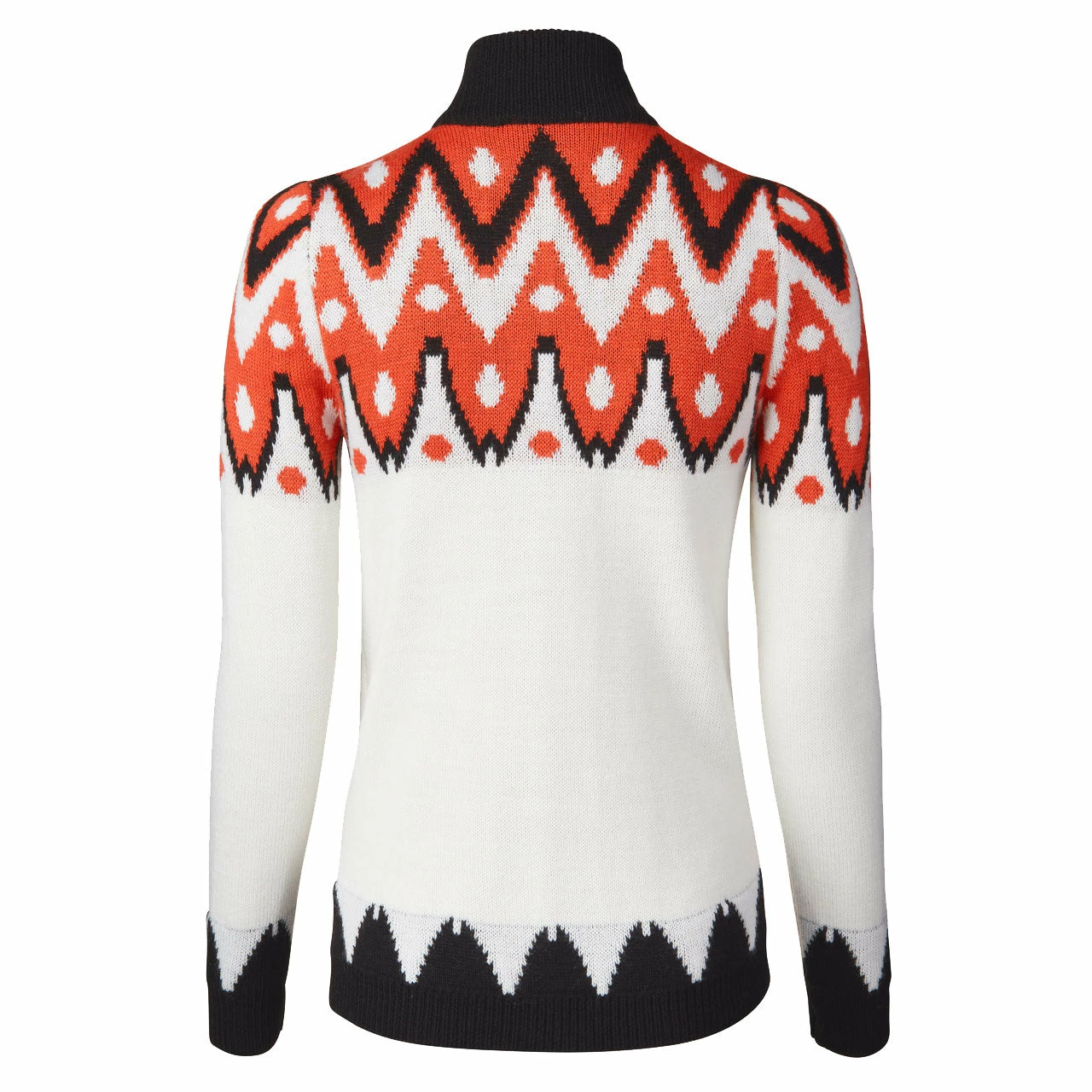 Daily Sports Sandrine White Womens 1/4 Zip Golf Sweater 4 Daily Sports Sandrine White Womens 1/4 Zip Golf Sweater - Image 2