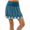 Lucky In Love Borderline Pleated Indigo 17.25in Womens Golf Skort -Clubs Shop 22874 INDIGO402 caa9b65b 5aec 4a5c bb91 e12df560d402