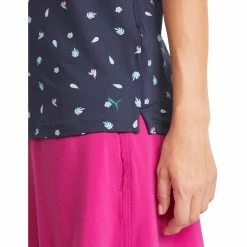 PUMA Golf Puma MATTR Tropics Womens Golf Polo -Clubs Shop 23246 NAVYBLAZER02 2 db9eafd2 289d 4bb4 a992 df7cecade594