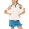 Lucky In Love Love Me So White Womens Sleeveless Golf Polo -Clubs Shop 23653 WHITE120 5bb5d714 5e95 4f06 893d 3d86a1f8da44