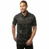 TravisMathew Heater Camo Mens Golf Polo -Clubs Shop 24370 BLACK
