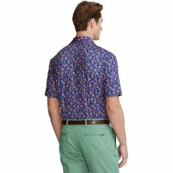 Polo Ralph Lauren RLX Ralph Lauren Printed Lightweight Airflow Jersey Floral Mens Golf Polo -Clubs Shop 24917 FLORALROYAL 1 6358d559 8bc2 4476 abb1 20c95618636f